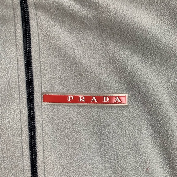 Prada Fleece Running Jacket Vintage 